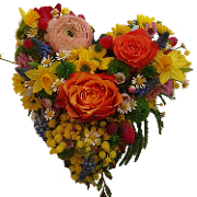 Statt Schokolade - eine Blumenpraline